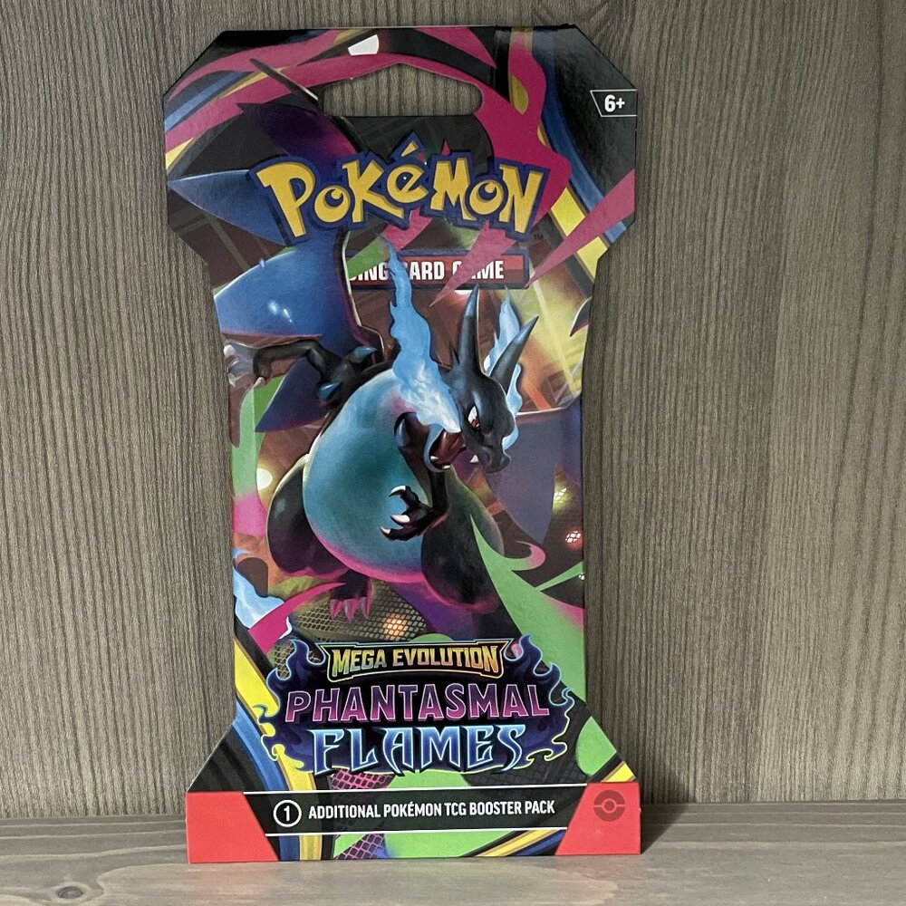 Mega Evolution Phantasmal Flames Booster Pack Pokemon New On Hand Factory Sealed
